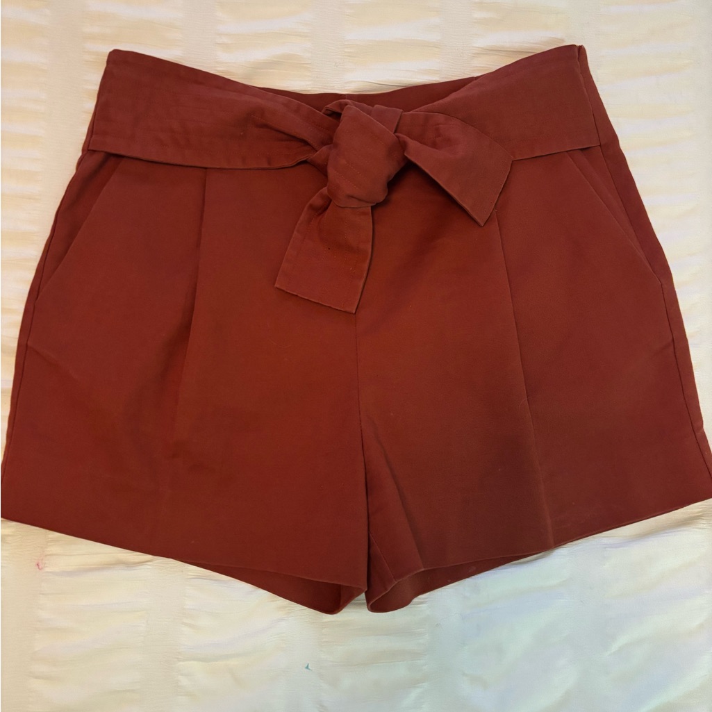 Marie Oliver Pixie Shorts With Tie Belt Sash - Size 4